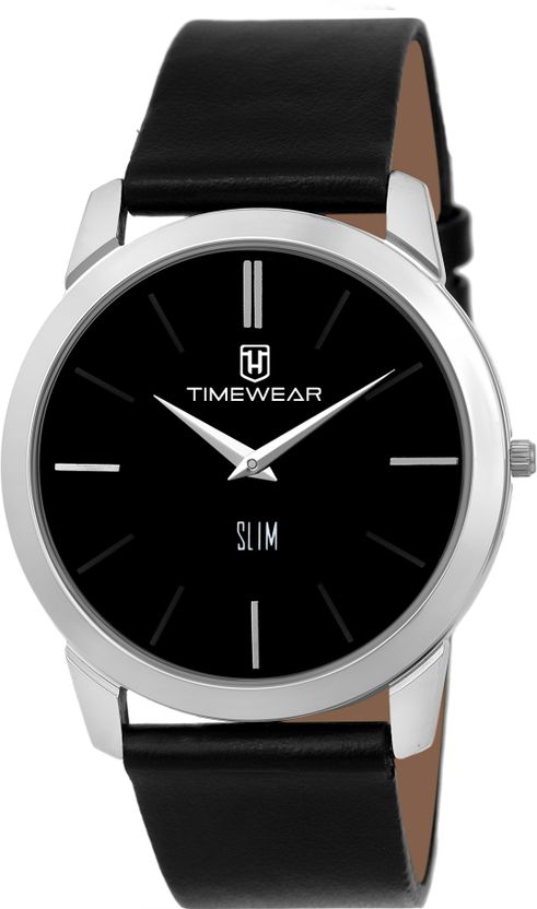 TIMEWEAR 192WDTG Slim Series Brown Leather Watch - Men - Image 9