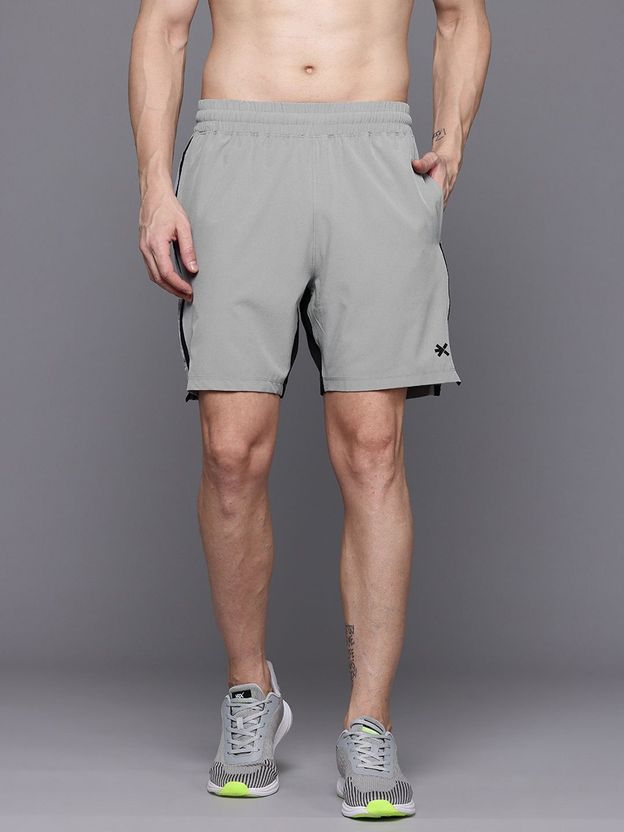 HRX by Hrithik Roshan Grey Sports Shorts - Image 2