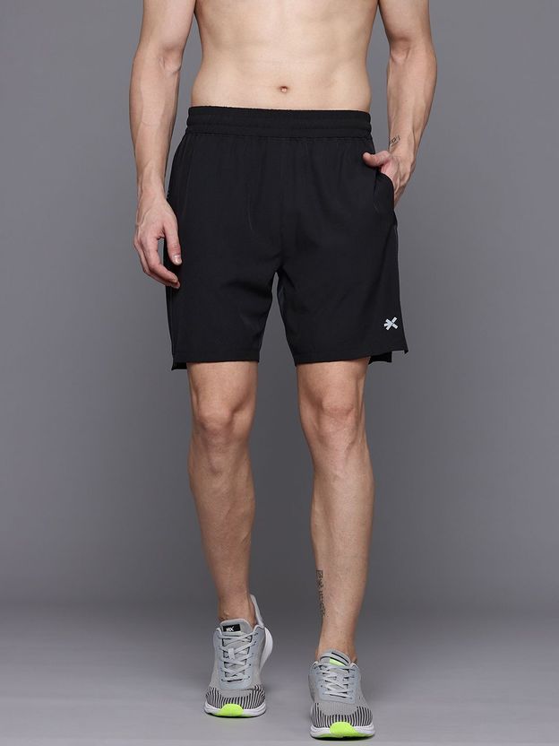 HRX by Hrithik Roshan Grey Sports Shorts - Image 6