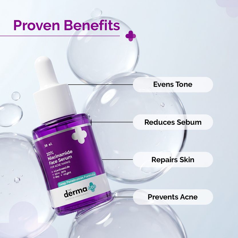 The Derma Co 10% Niacinamide Face Serum 30ml - Image 5