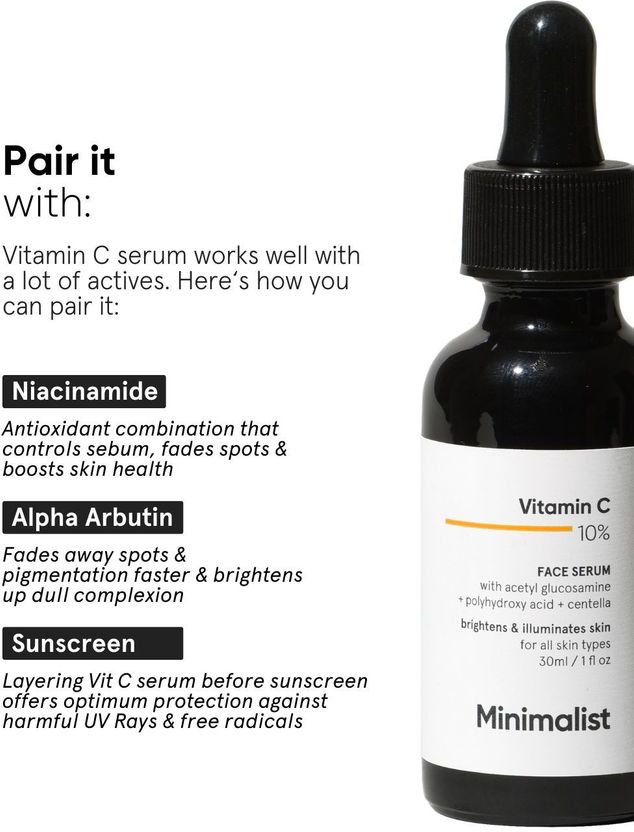 Minimalist 10% Vitamin C Face Serum 30ml - Image 9