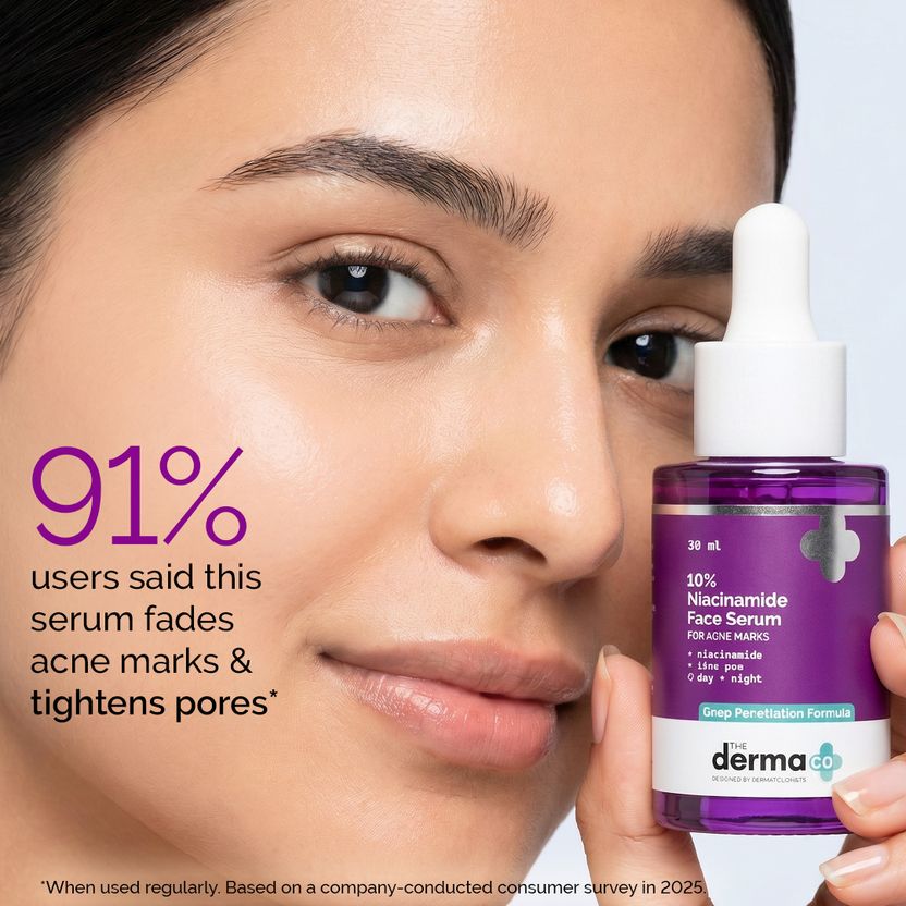 The Derma Co 10% Niacinamide Face Serum 30ml - Image 2