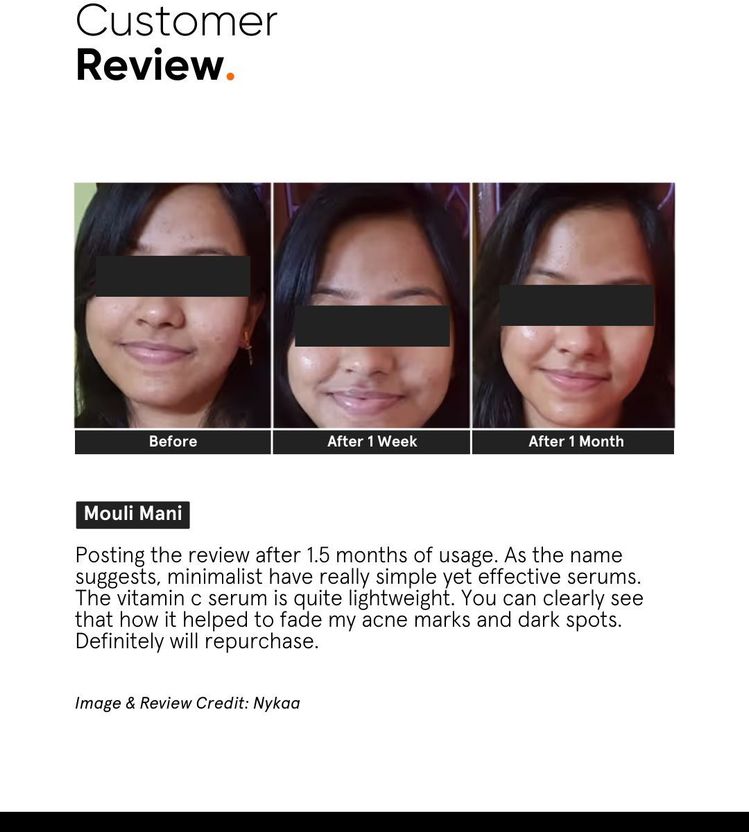 Minimalist 10% Vitamin C Face Serum 30ml - Image 8