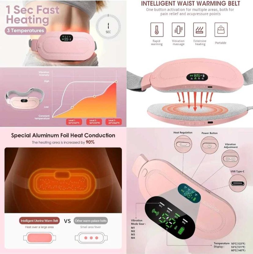 SAASO Women Period Cramp Relief Massager - Image 5