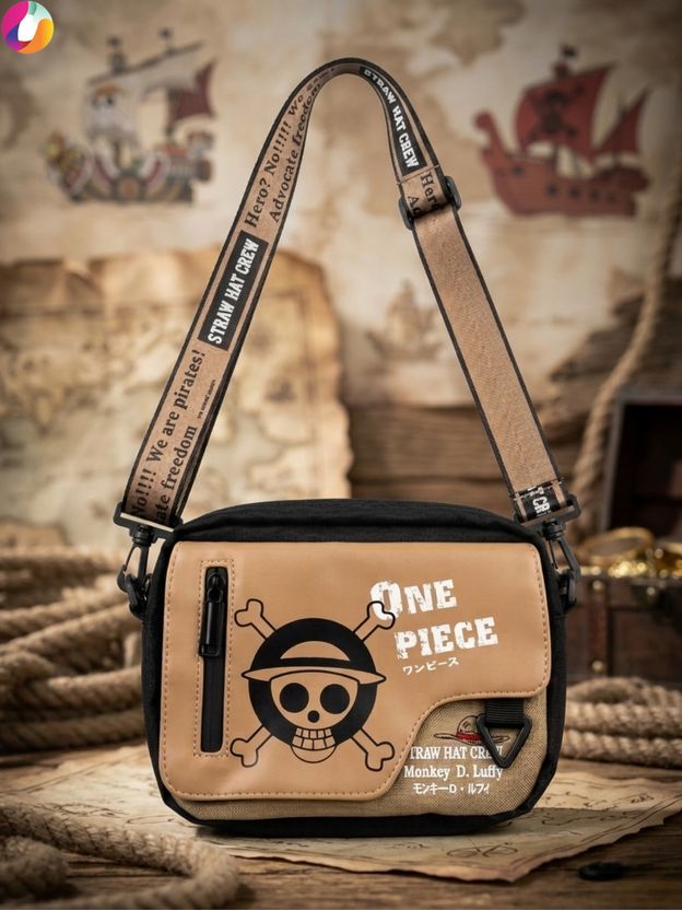 RUVIDO CASO Brown Anime Sling Bag - Image 3