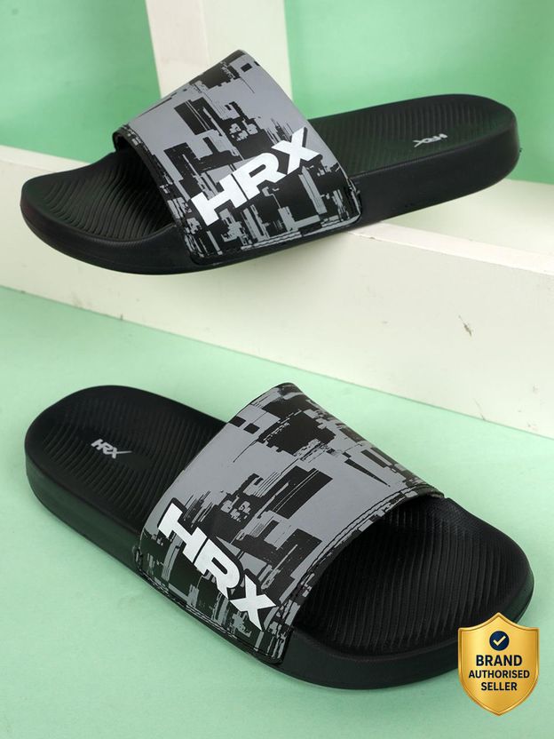 HRX by Hrithik Roshan Men Slides - Image 1