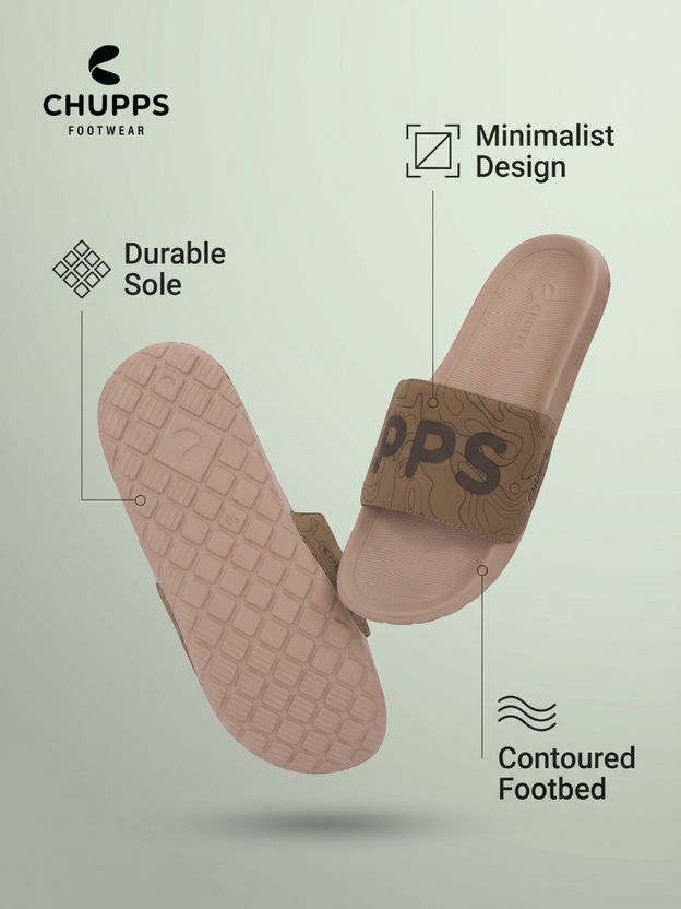Chupps Men Strata Orthopaedic Slides - Image 5