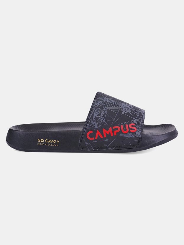 CAMPUS Men Slides Black Size 6 - Image 3