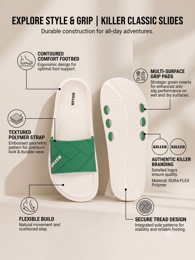 KILLER Men Soft Comfortable Slippers - Image 6