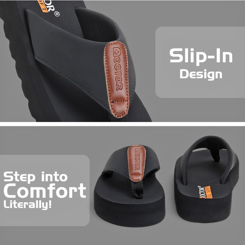 DOCTOR FEEL SOFT Men Orthopedic Slippers - Image 3