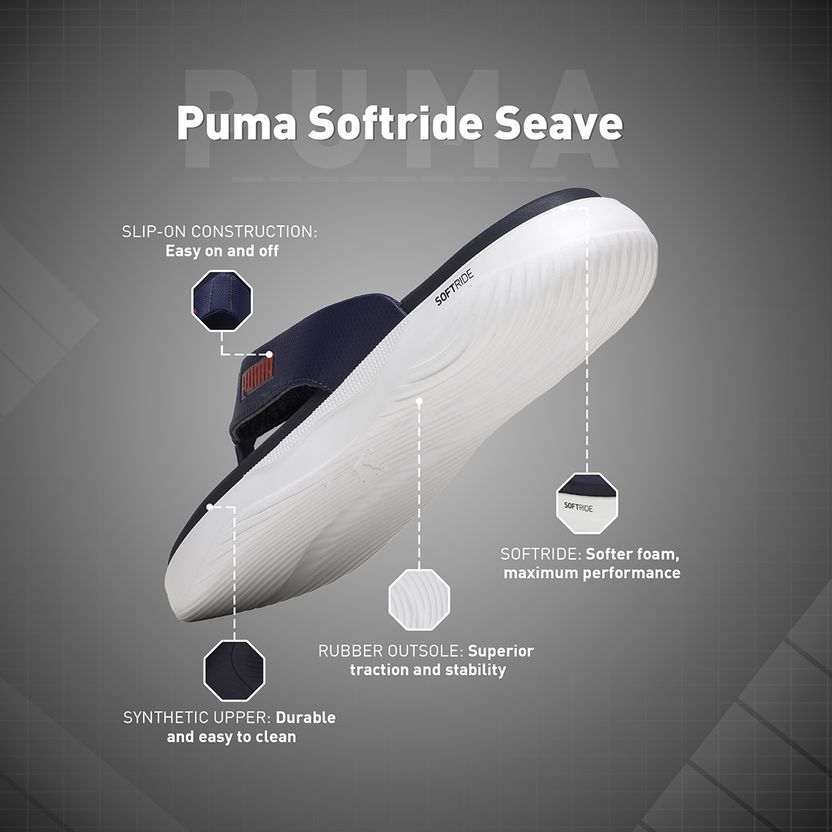 PUMA Men Softride Seave Flip Flops - Image 8