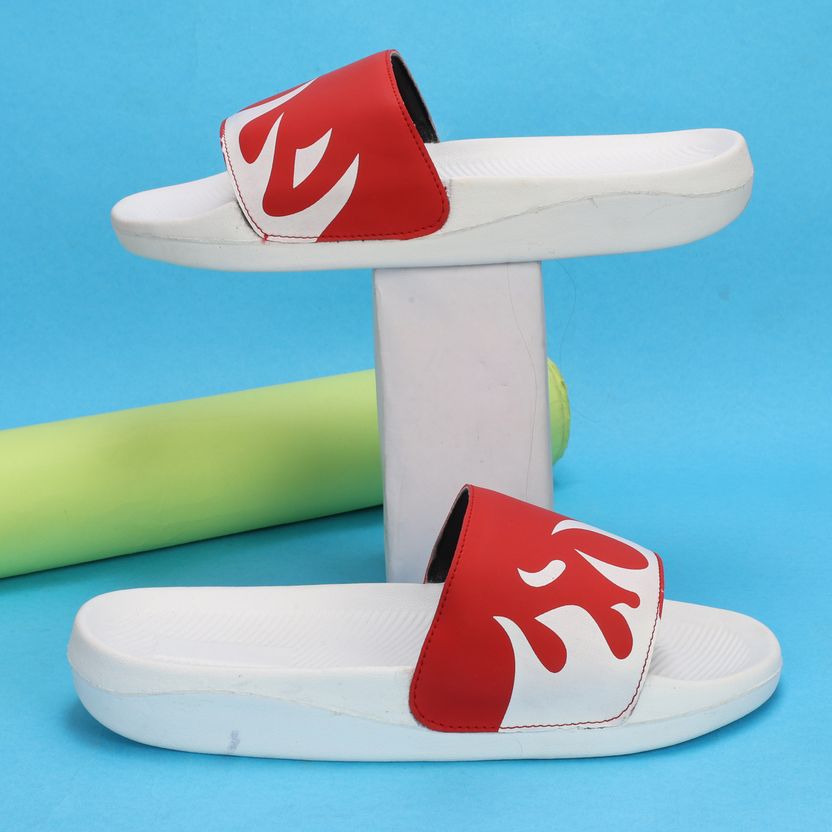 Foot Print Men Slides - Image 10