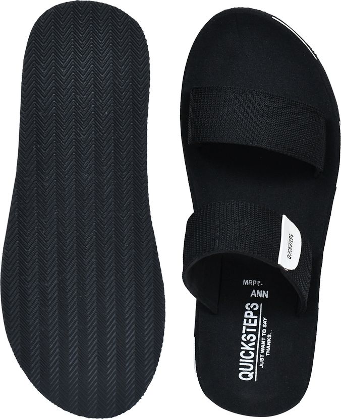 QUICKSTEPS Men Slippers Black 6 - Image 2