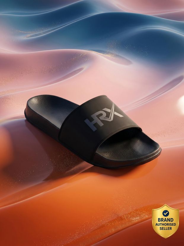 HRX by Hrithik Roshan Men Slides - Image 7