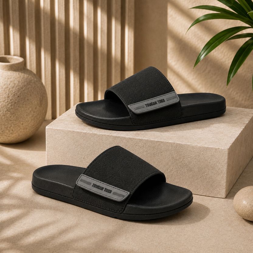Toucan Toes Men Slides - Image 1