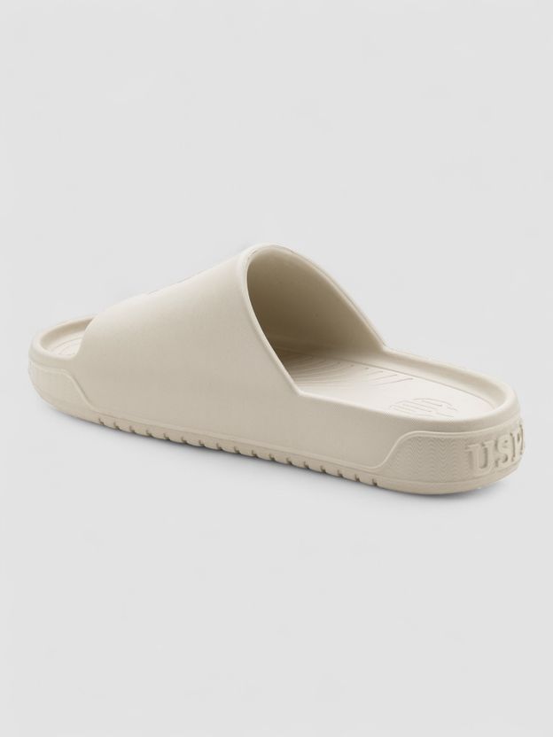 U.S. POLO ASSN. PALMER Men Slides (Beige , 10) - Image 4