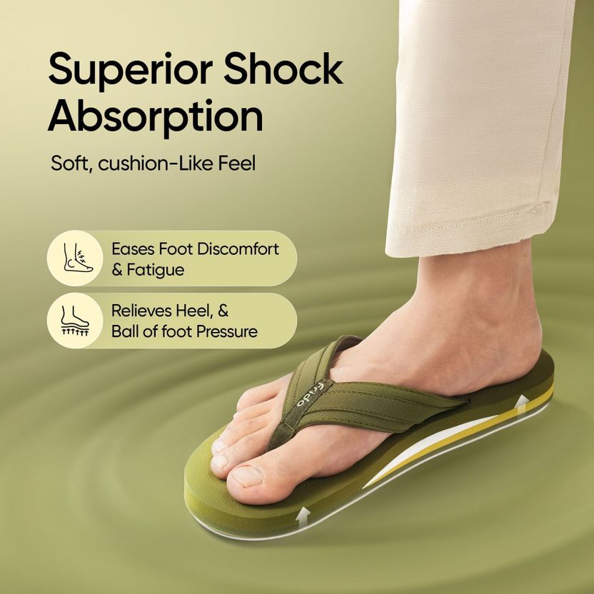 Frido Unisex Cloud Comfort Arch Support Slippers - Image 4