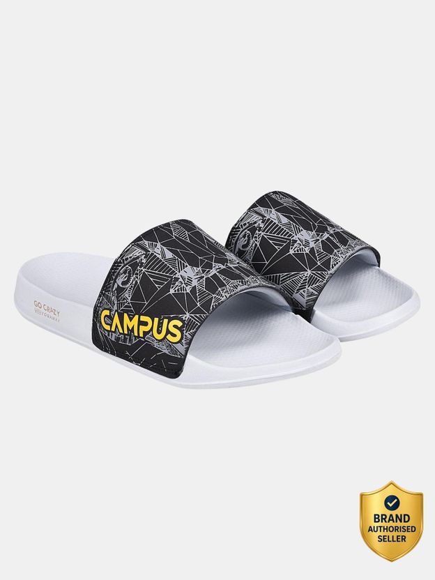 CAMPUS Men Slides Black Size 6 - Image 8