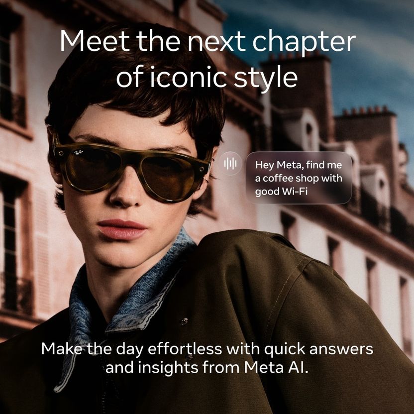 Ray-Ban Meta Gen 3 Wayfarer AI Glasses - Image 3