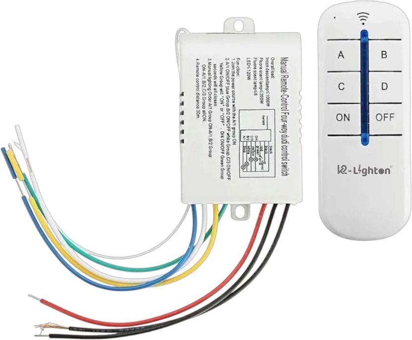 K2 LIGHTON LED Light Remote Controller (White) - Image 1