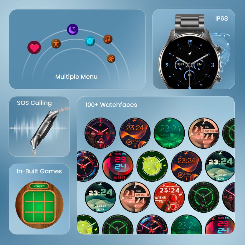 Fastrack Revoltt FR2 Pro Smartwatch - Image 6