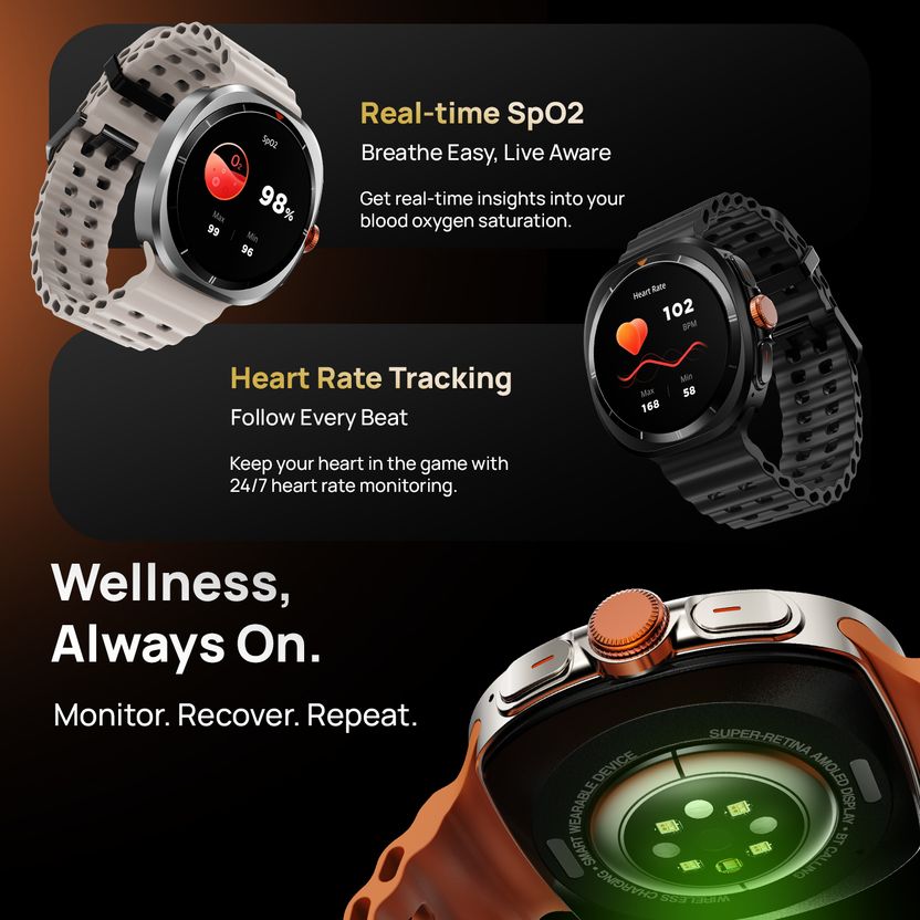Fire-Boltt Axiom 2026 1.43" AMOLED Smartwatch - Image 10