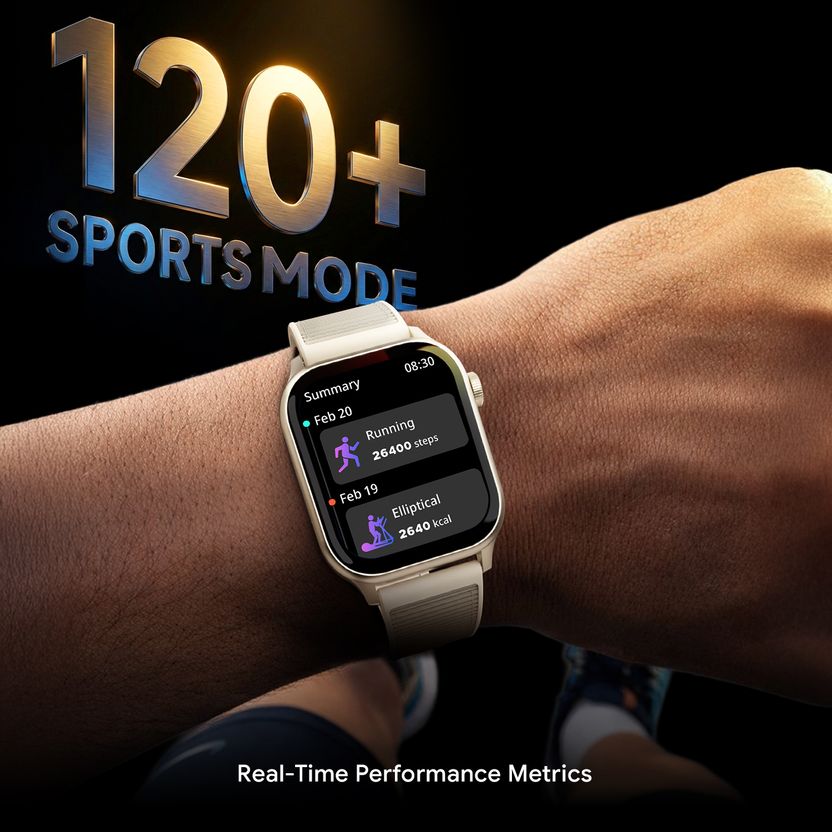 Fire-Boltt Rise Force 1.85 BT Calling Smartwatch - Image 7