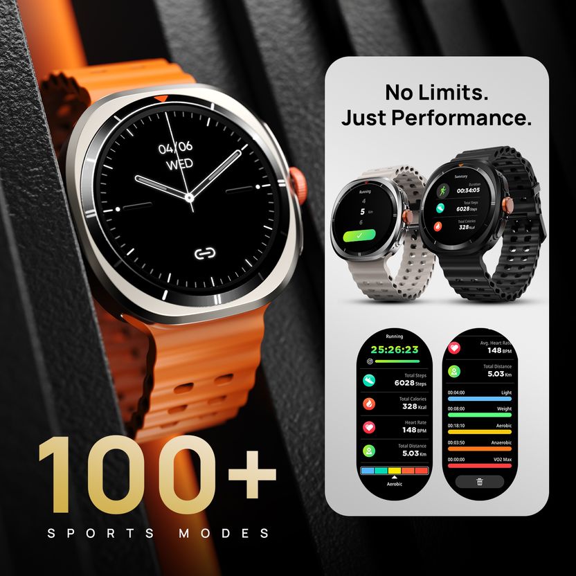 Fire-Boltt Axiom 2026 1.43" AMOLED Smartwatch - Image 8