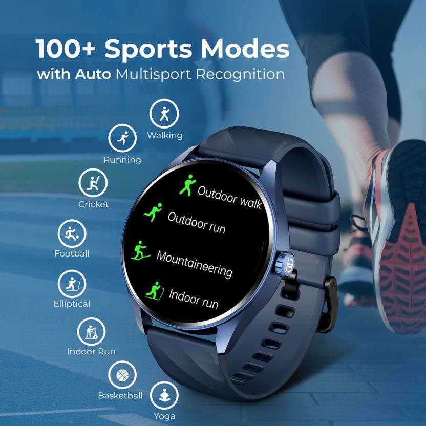 Titan Crest 1.43'' AMOLED Smartwatch with BT Calling - Image 7
