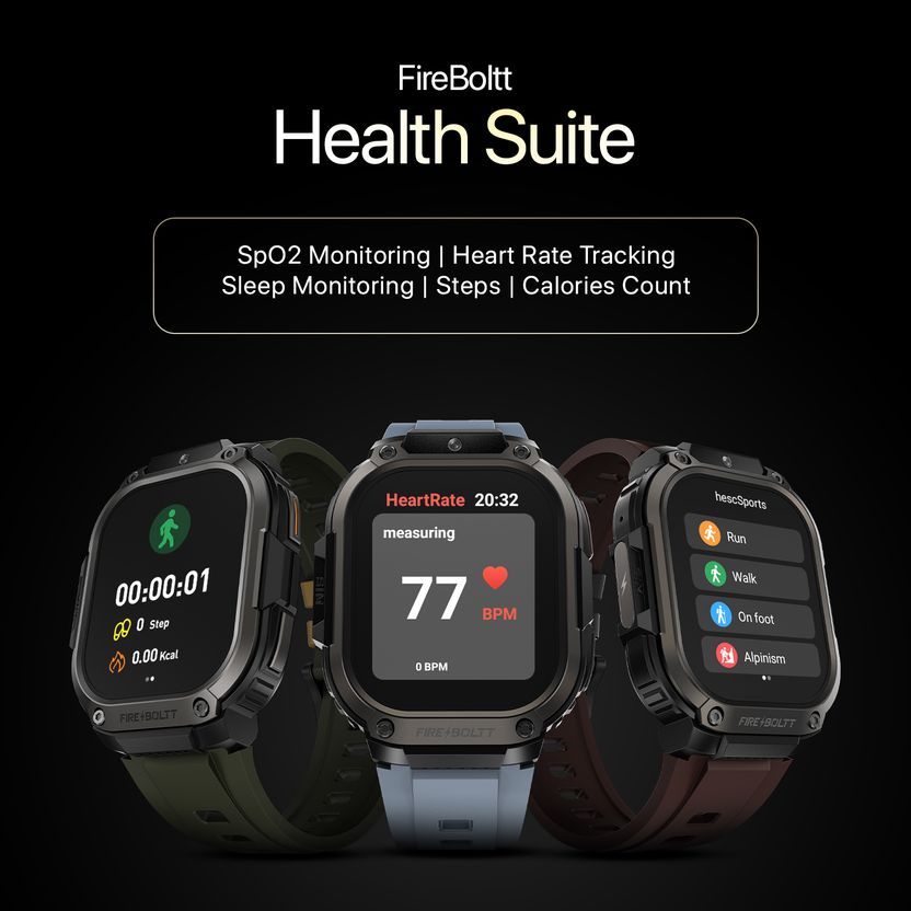 Fire-Boltt Clickk 54.1mm AMOLED Display Smartwatch - Image 10
