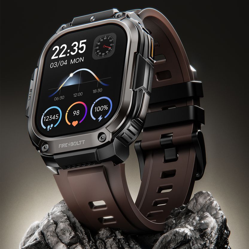 Fire-Boltt Clickk 54.1mm AMOLED Smartwatch - Image 3
