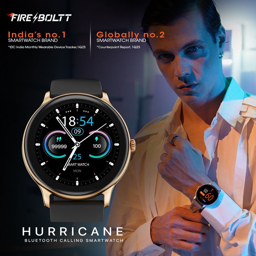 Fire-Boltt Hurricane 2026 1.3 inch Smartwatch - Image 2