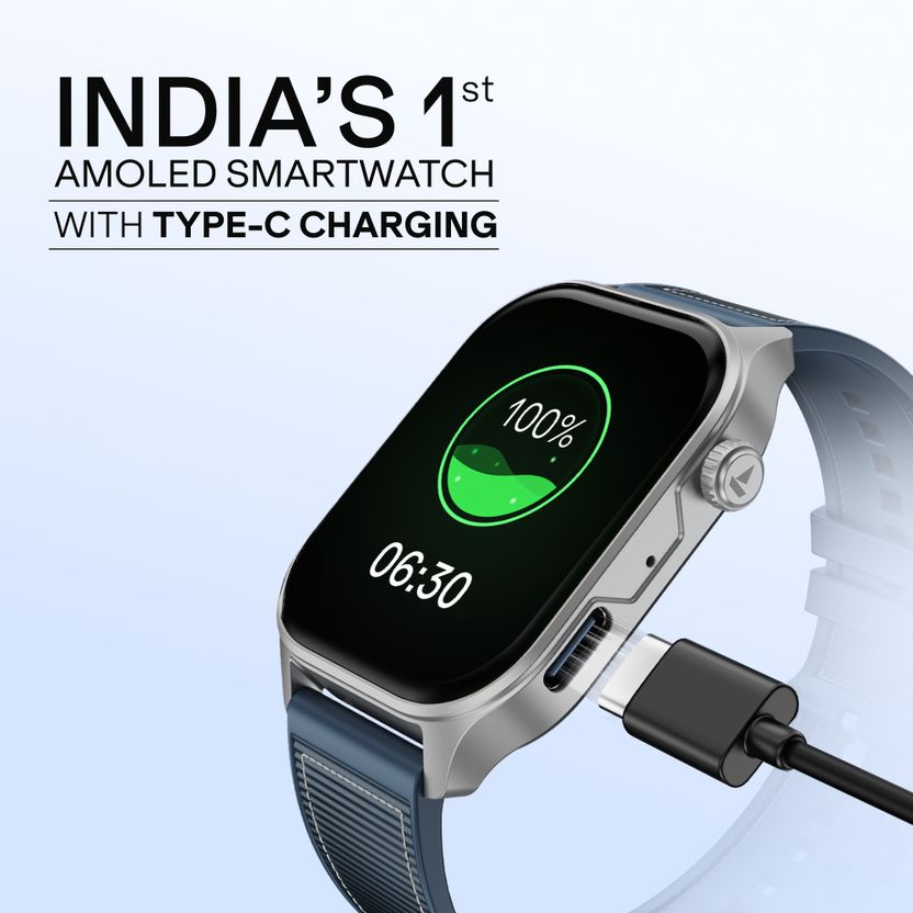 boAt Ultima Vogue 2 1.96" AMOLED Smartwatch - Image 3