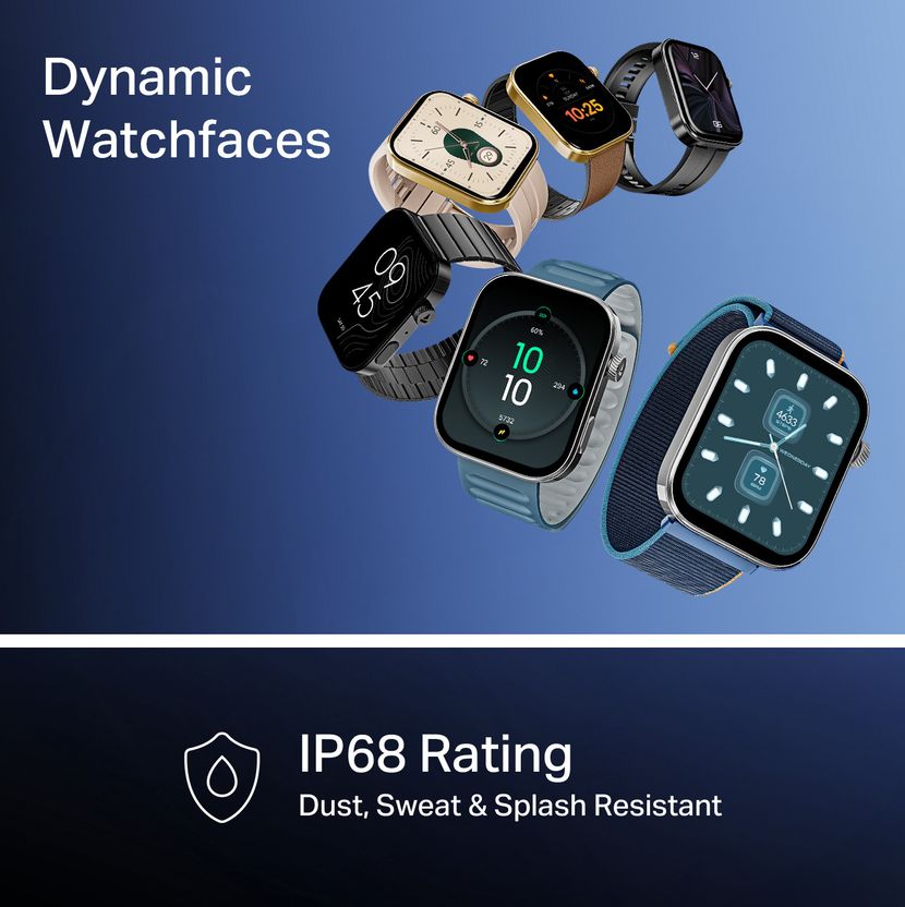 boAt Chrome Endeavour 1.96" AMOLED Display Smartwatch Silver - Image 10
