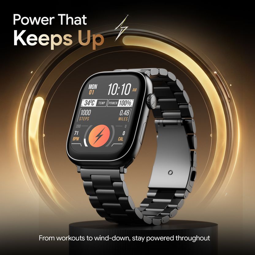 Fire-Boltt Ninja Ring 1.96" AMOLED Smartwatch - Image 7