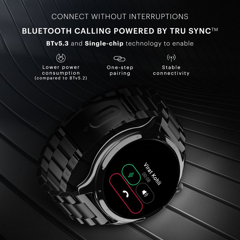 Noise Mettle 1.4'' Stainless Steel Smartwatch - Image 5