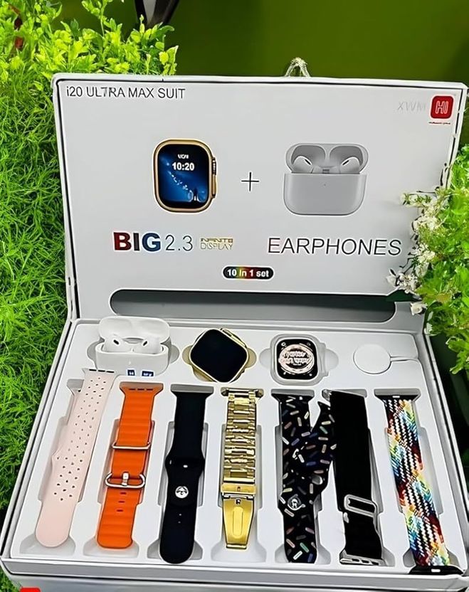 Zdea I 20 Ultra Max Suit Watch with Earbuds - Image 1
