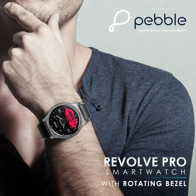 Pebble Revolve Pro Premium Smartwatch - Image 3