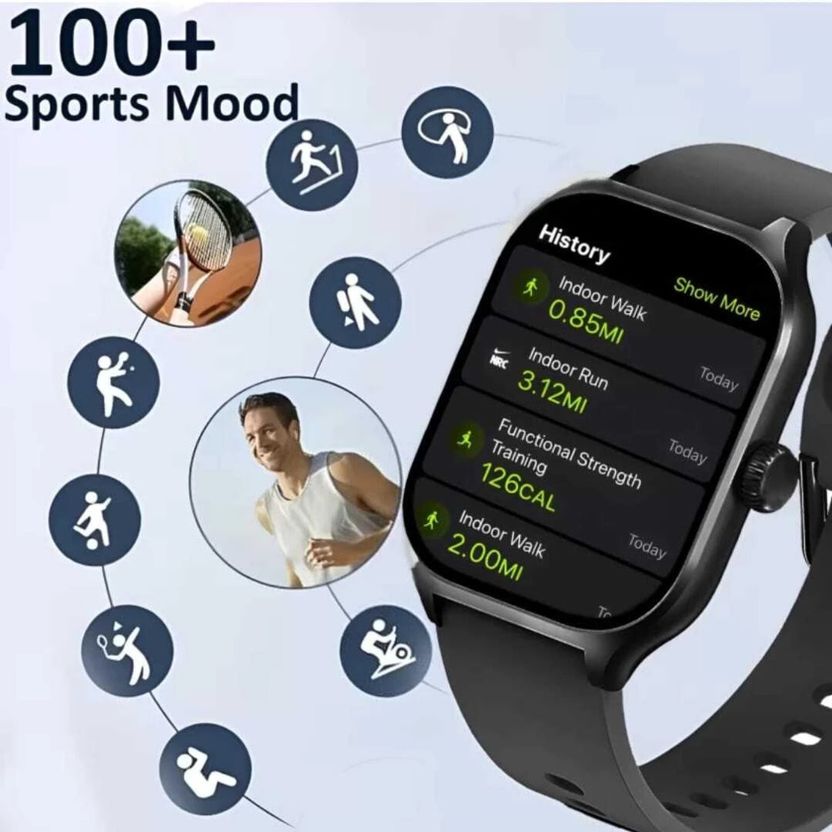Kazotra 2.0" HD Smartwatch - Image 2