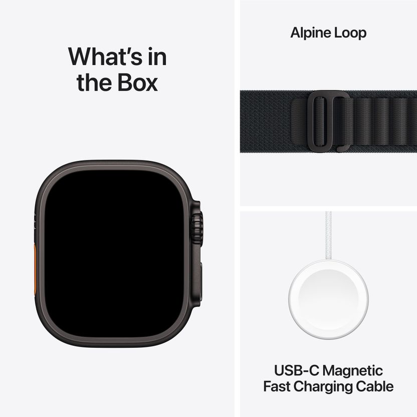 Apple Watch Ultra 3 GPS + Cellular 49mm Black Titanium - Image 8