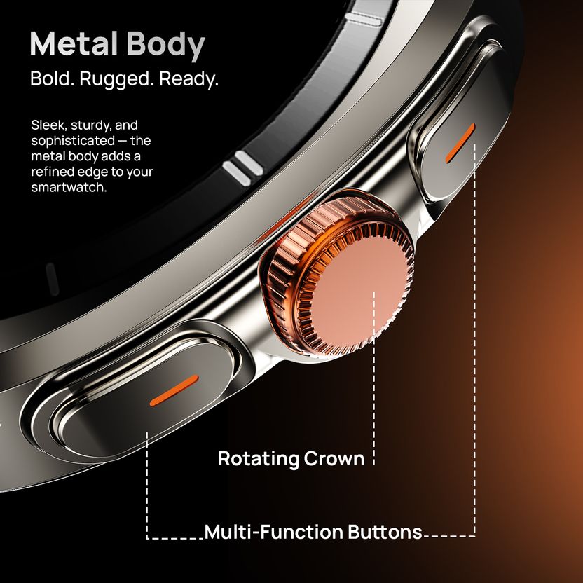 Fire-Boltt Axiom 2026 1.43" AMOLED Smartwatch - Image 6