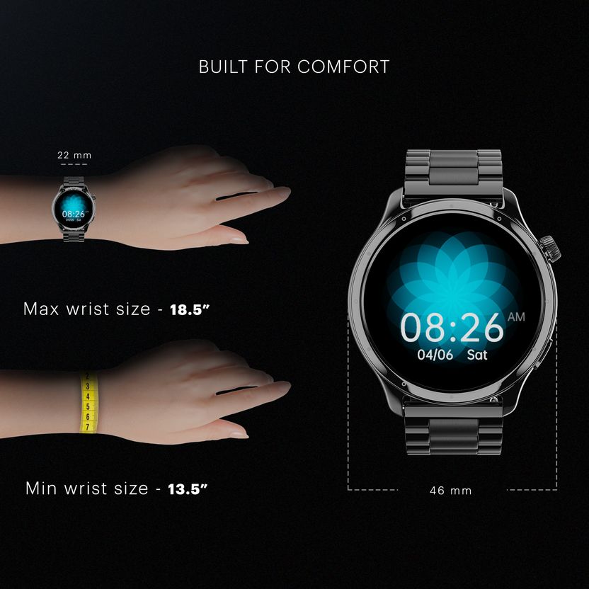 Noise Mettle 1.4'' Stainless Steel Smartwatch - Image 8