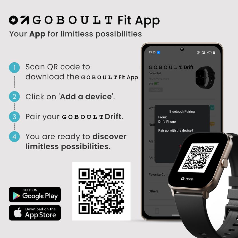 GOBOULT Drift BT Calling Smartwatch - Image 7