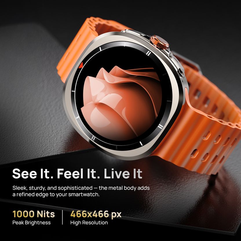 Fire-Boltt Axiom 2026 1.43" AMOLED Smartwatch - Image 5