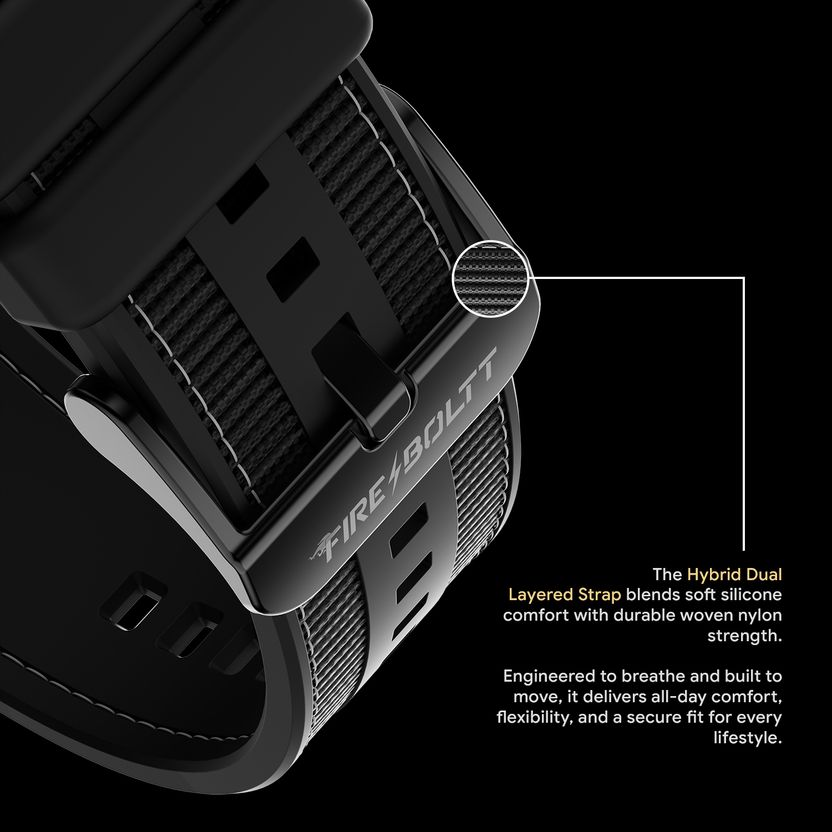 Fire-Boltt Rise Force 1.85 BT Calling Smartwatch - Image 8