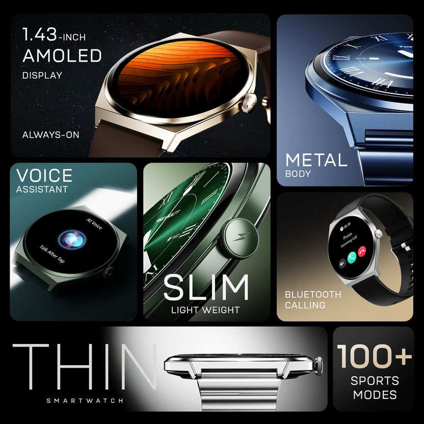 Fire-Boltt Legacy Nova 1.43 inch Smartwatch - Image 3