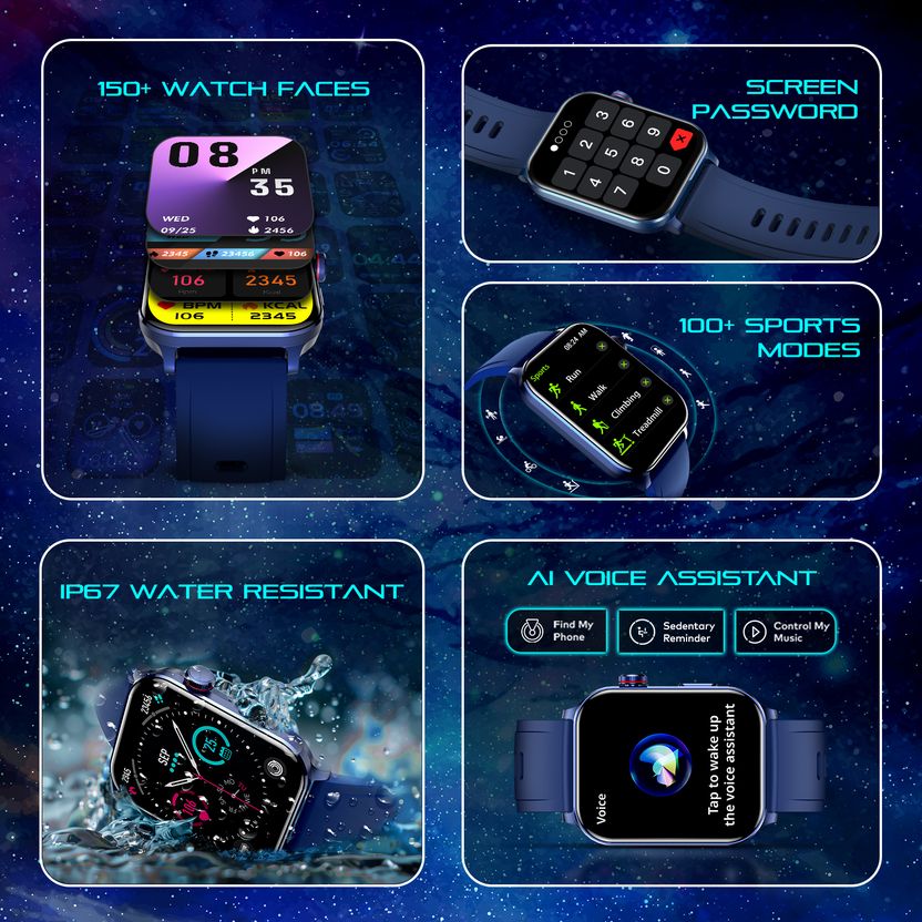 itel Icon 3 Single Chip BT Calling Smart Watch - Image 7
