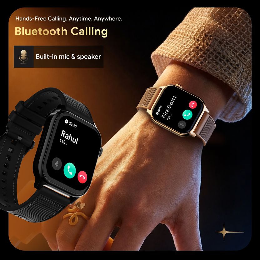 Fire-Boltt Rise Force 1.85 BT Calling Smartwatch - Image 6