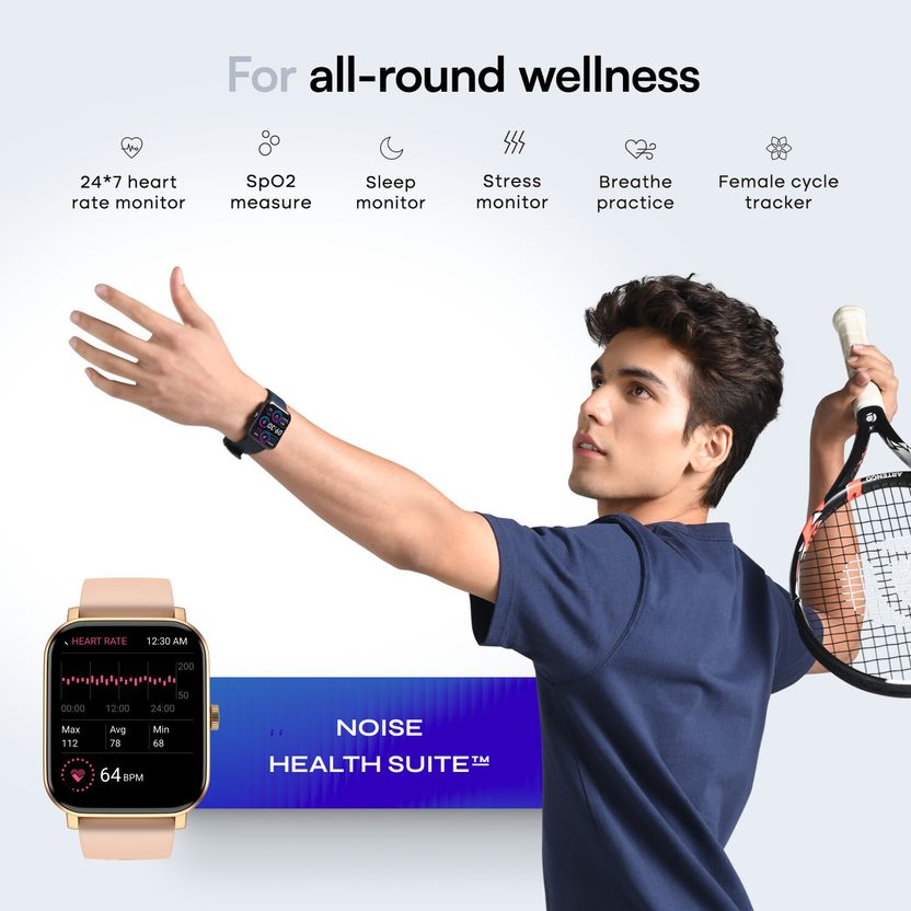 Noise नॉइज़ Icon 2 Gen 2 - 1.81 Display, BT Calling, 500 NITS Bri...more - Image 8