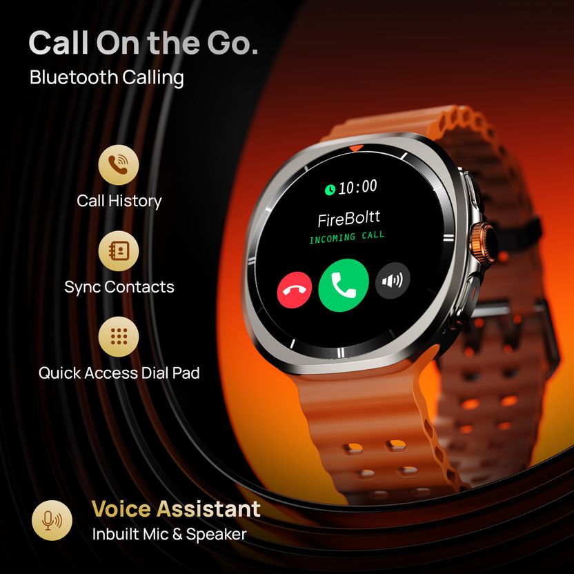 Fire-Boltt Axiom 2026 1.43" AMOLED Smartwatch - Image 7